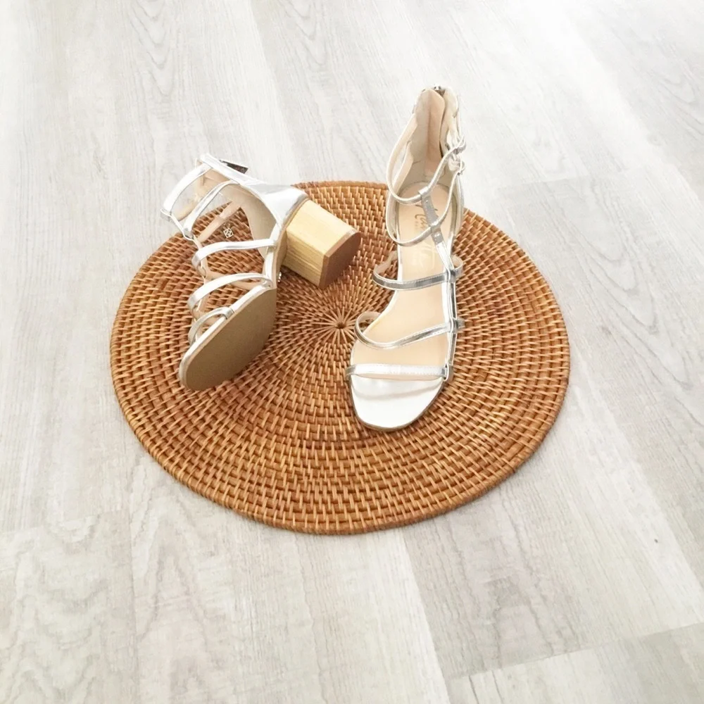 Nanette Lepore Heels Sandals Size 6.5 Rebecca